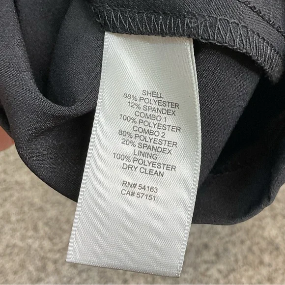 Eliza J Sheer Sleeve Black Jumpsuit (8) - Picture 11 of 13